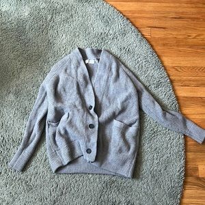 grey everlane wool sweater xs